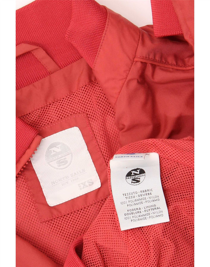 Jaqueta bomber masculina North Sails UK 34 XS poliamida vermelha