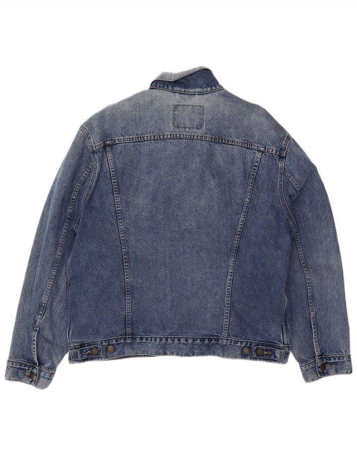 Levi's Mens Denim Jacket UK 42 XL Blue
