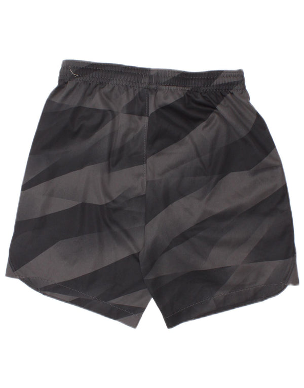 Pantaloni scurți sport Nike Liverpool Graphic pentru băieți 8-9 ani mici, gri cu dungi
