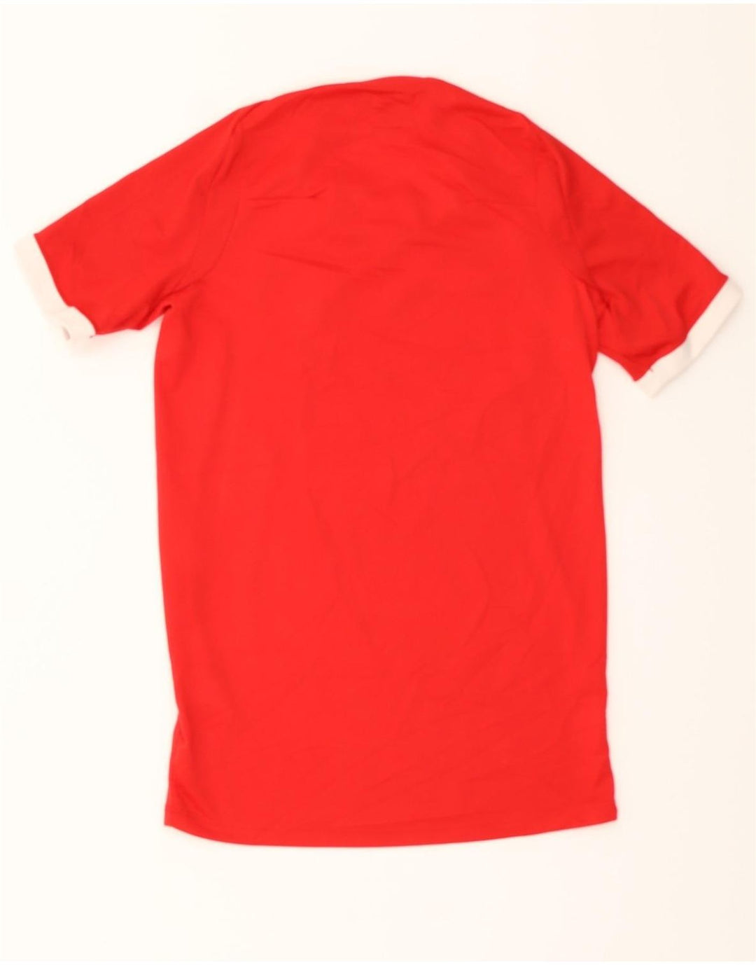 UMBRO Boys T-Shirt Top 14-15 Years Red Polyester Vintage Umbro and Second-Hand Umbro from Messina Hembry 