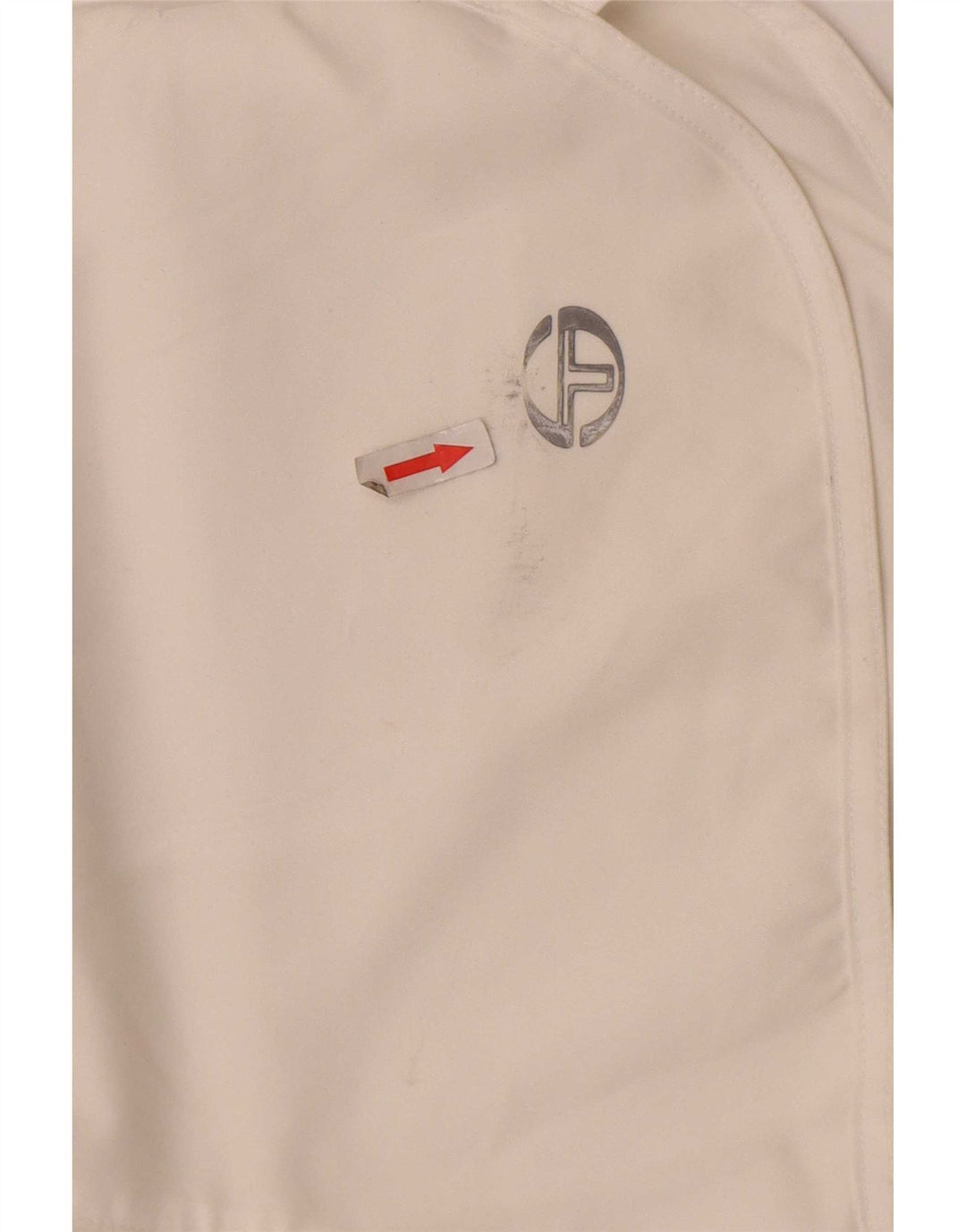 Sergio Tacchini Womens Sport Shorts IT 44 Medium White Polyester