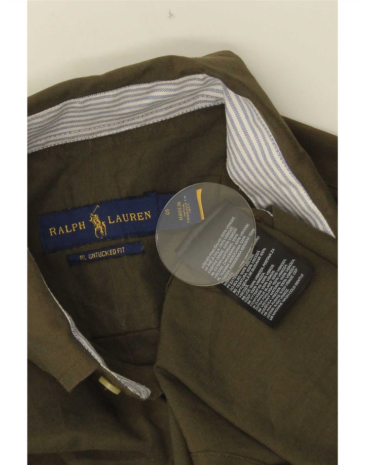 Ralph Lauren Mens Shirt Small Khaki