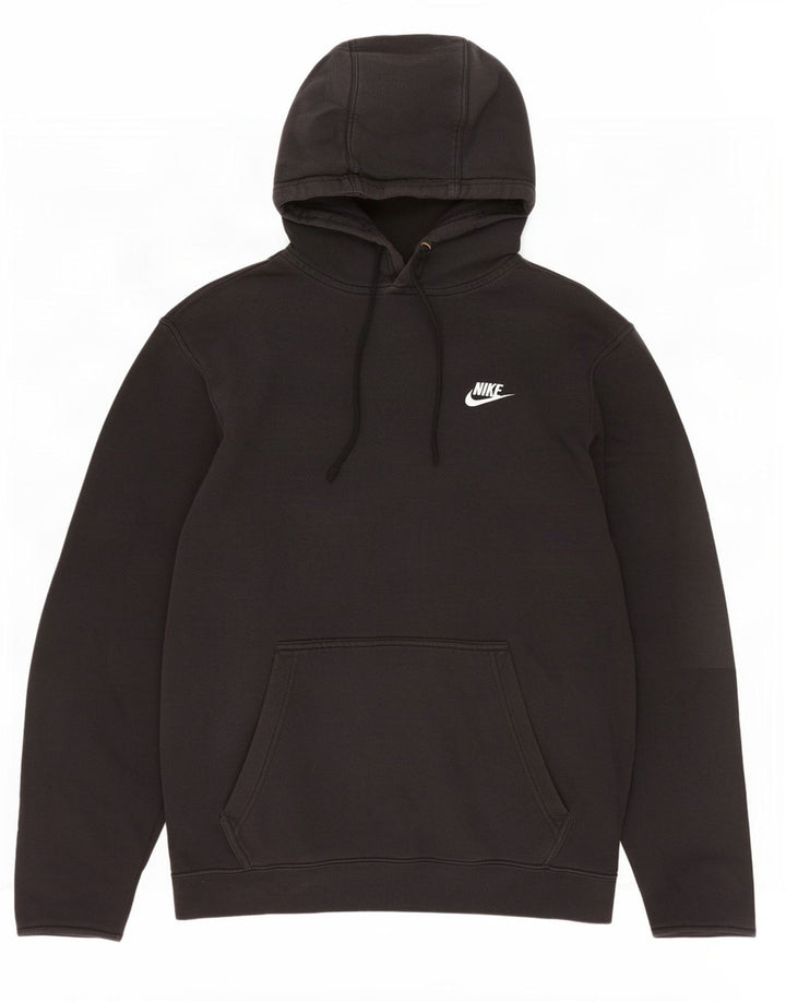 Męska bluza z kapturem Nike, średnia czarna, bawełniana