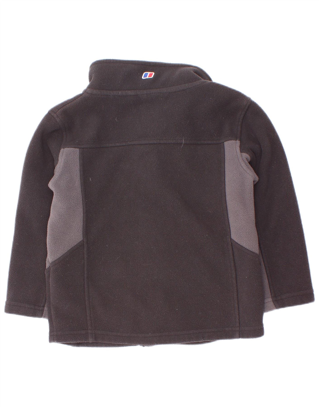 Μπουφάν Bergans Boys Fleece 5-6 Years Black Colourblock Polyester