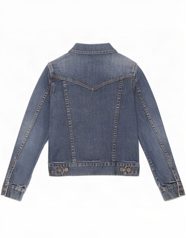 Giacca in denim Petite da donna Gap UK 10 piccola in cotone blu