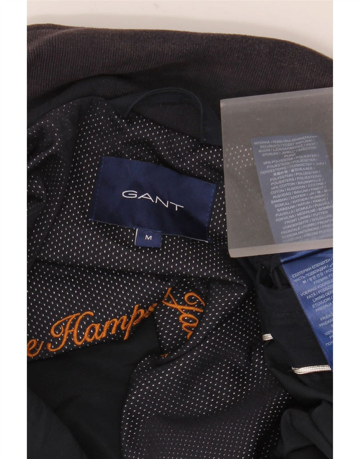 Gant Chaqueta Bomber para Hombre UK 38 Mediana Azul Marino Poliéster