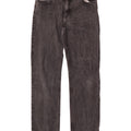 Lee Mens Brooklyn Straight Jeans W36 L36 Black Cotton