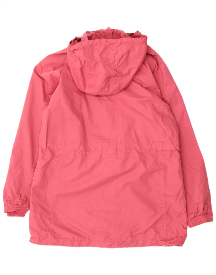 Mountain Warehouse Womens Hooded Rain Jacket UK 16 Large Pink Polyester