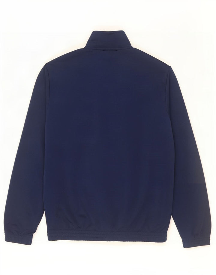 Adidas Herren Trainingsanzug Top Jacke UK 40/42 Medium Marineblau Polyester