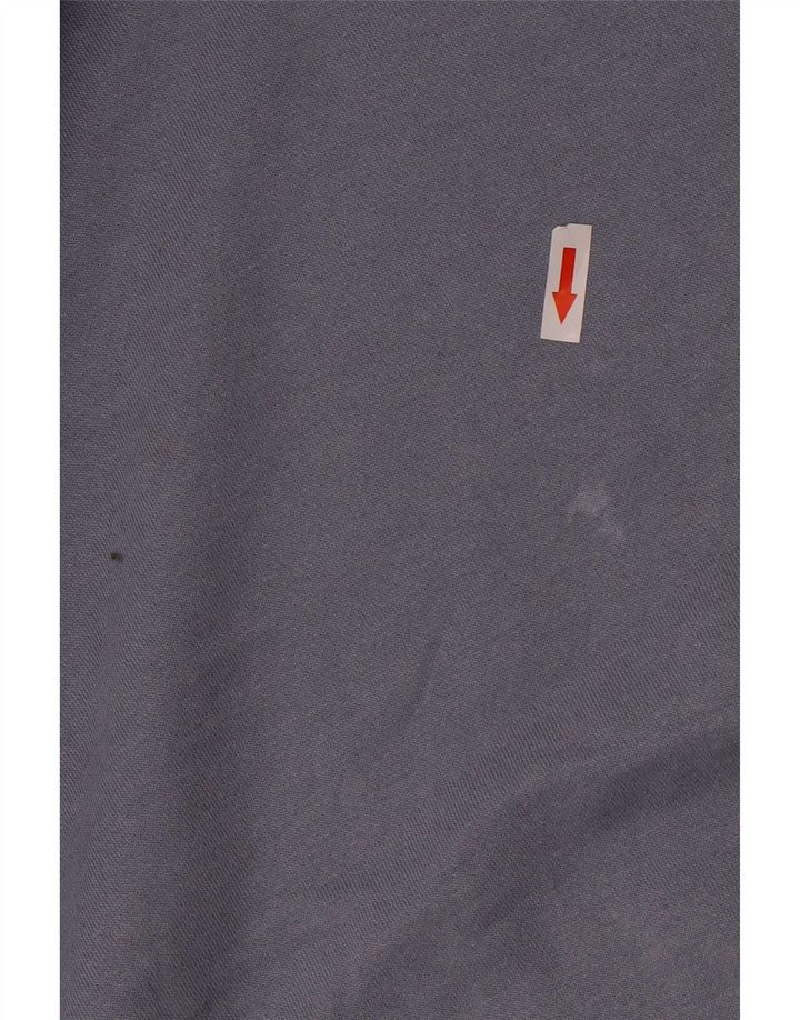 Zara Womens Oversized Hoodie Jumper UK 10 Small Blue Polyester