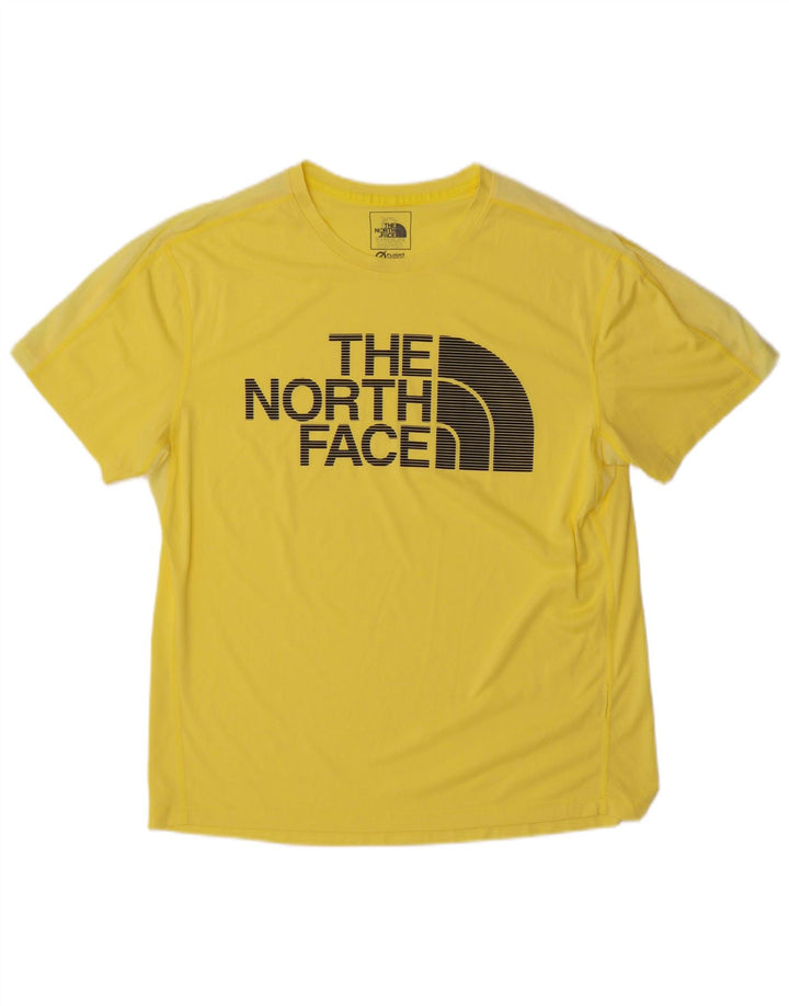 The North Face Herren Grafik-T-Shirt-Oberteil Mittelgelb