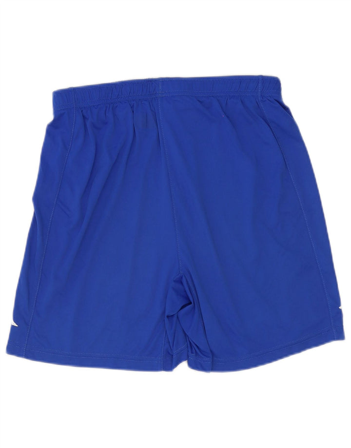 Kappa Short de Sport Graphique Homme Bleu Moyen Polyester