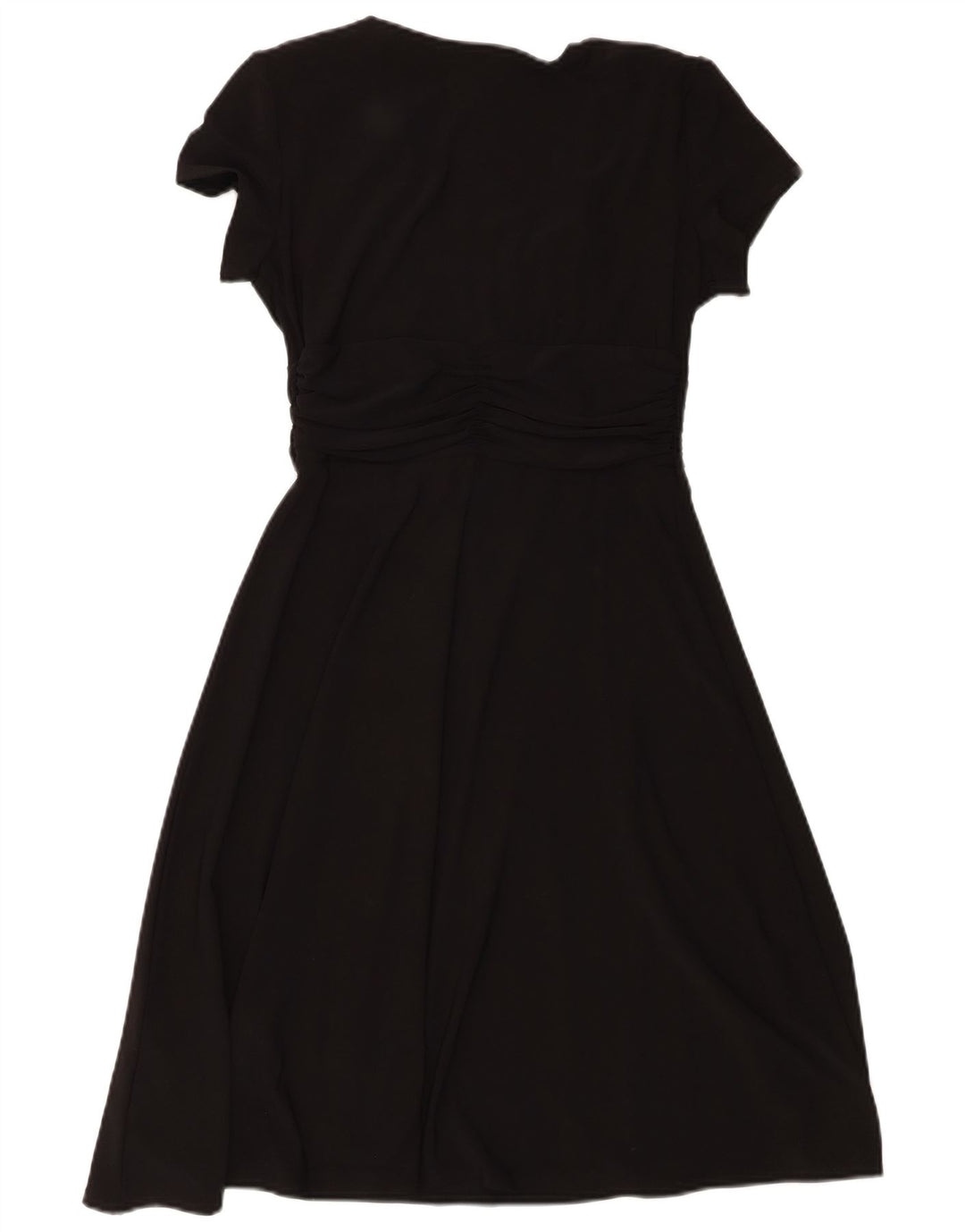R&M RICHARDS Womens A-Line Dress UK 8 Small Black Polyester