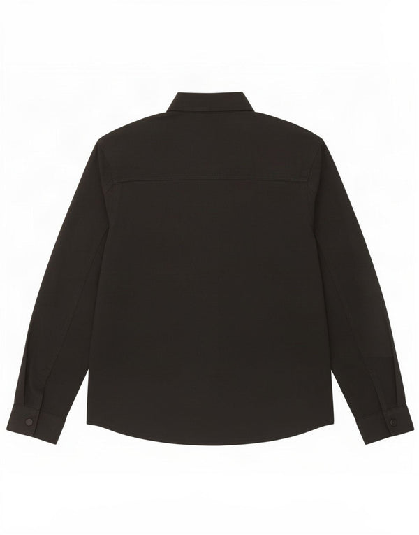 Zara Homme Surchemise Chemise Petit Noir Polyester