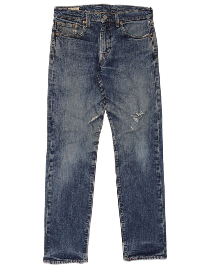 Levi's Jeans dritti effetto vissuto da uomo W30 L30 in cotone blu