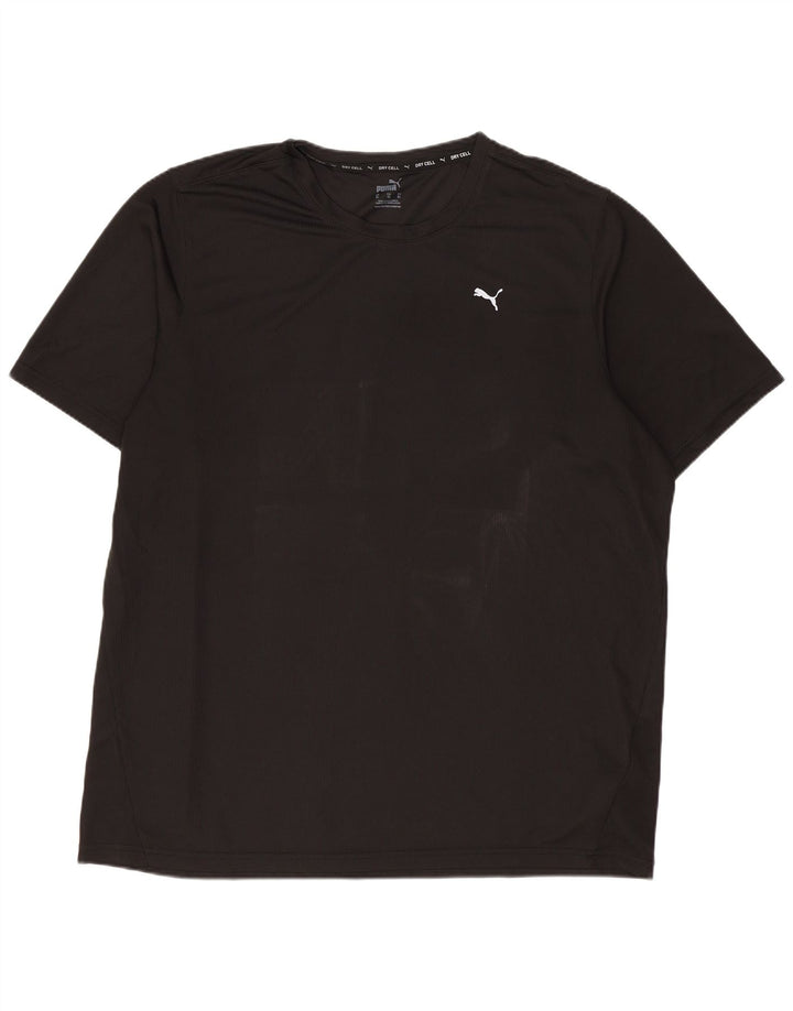 Puma Mens T-Shirt Top XL Black