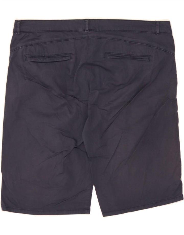WOOLRICH Womens Chino Shorts W32 Large  Navy Blue Cotton Vintage Woolrich and Second-Hand Woolrich from Messina Hembry 