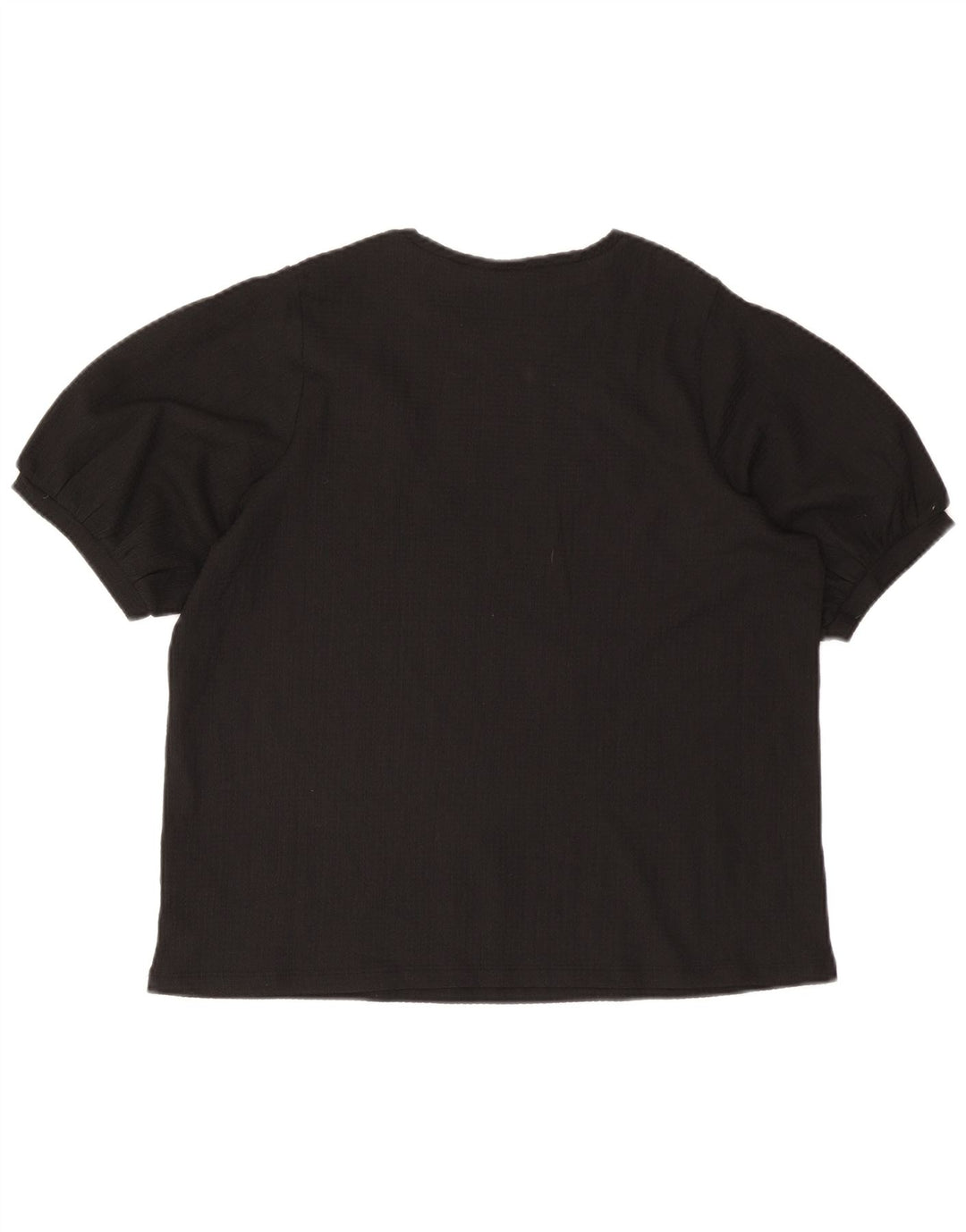 Marks & Spencer Womens Blouse Top UK 18 XL  Black Polyester