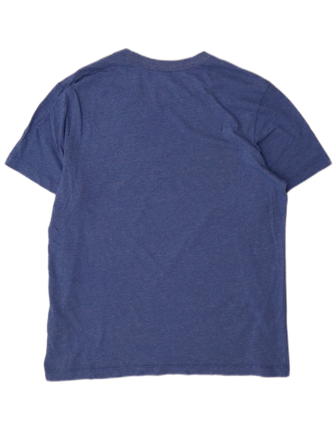 Nike Mens Dri Fit T-Shirt Top Medium Blue Flecked Cotton
