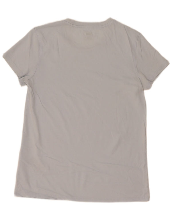 Levi's Camiseta gráfica para hombre Top UK 10 Small Blue Cotton