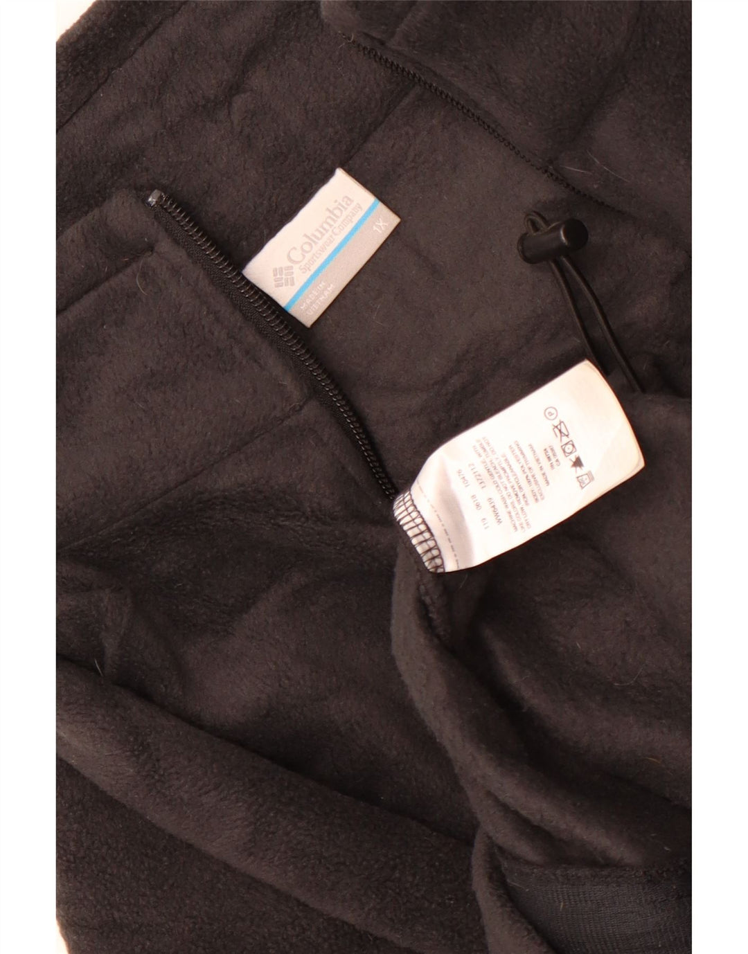 Columbia Womens Fleece Jacket UK 18 XL Grey Polyester