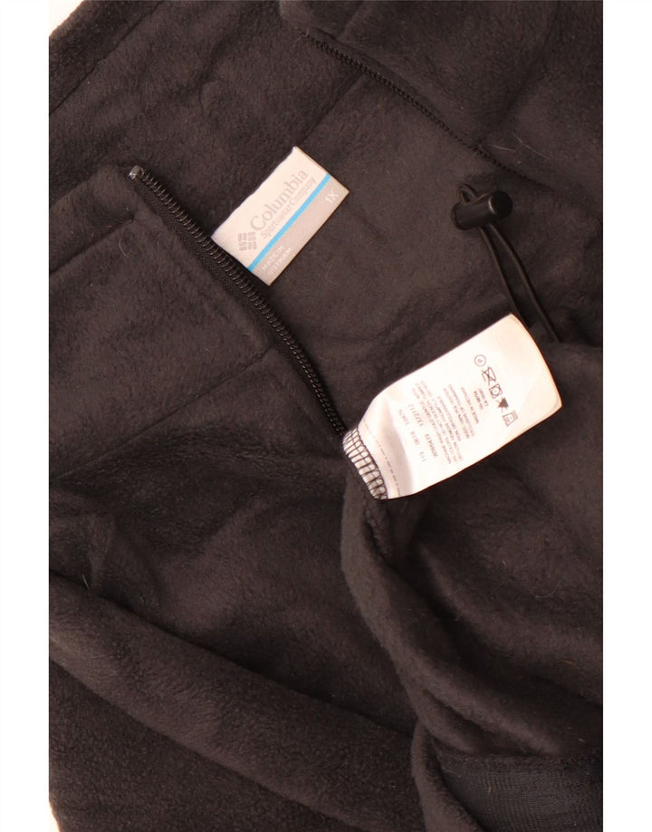Columbia Womens Fleece Jacket UK 18 XL Grey Polyester
