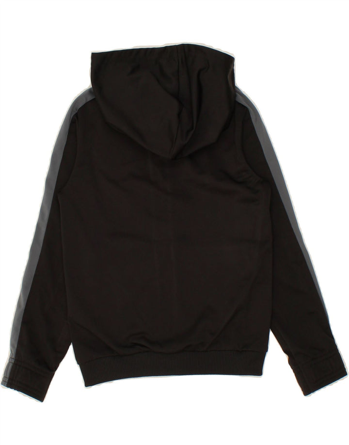 PUMA Boys Zip Hoodie Sweater 7-8 Years  Black Colourblock Polyester Vintage Puma and Second-Hand Puma from Messina Hembry 