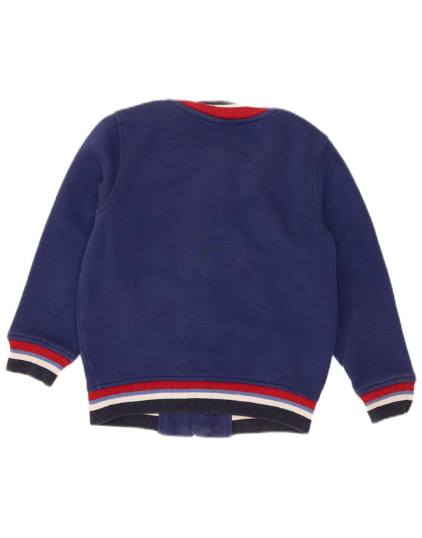 Lacoste Boys tréningruha felső kabát 4-5 éves kék színû Colourblock sport