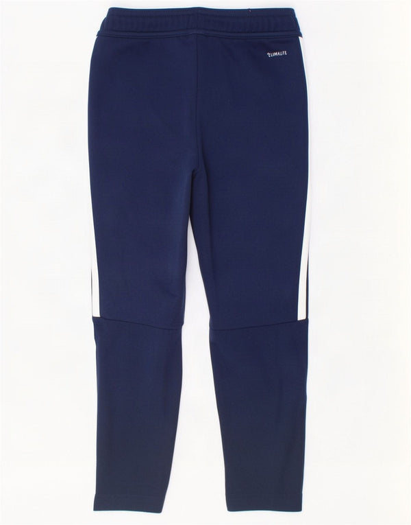 Adidas Boys Climalite træningsdragt bukser 5-6 år marineblå polyester