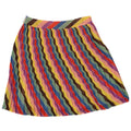 GUESS Womens Knife Pleated Skirt W27 Small  Multicoloured Striped