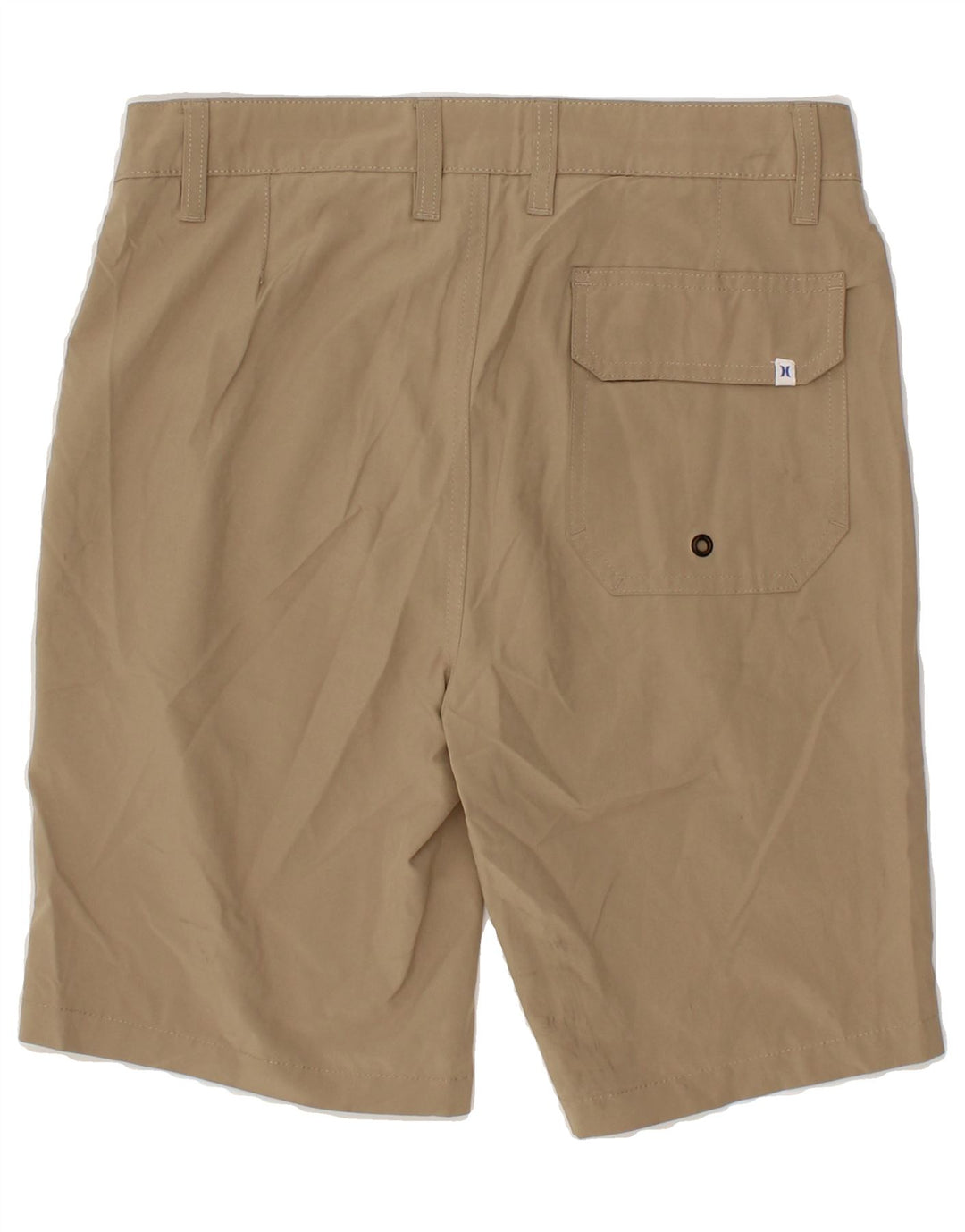 HURLEY Womens Chino Shorts W28 Medium  Beige Polyester Vintage Hurley and Second-Hand Hurley from Messina Hembry 