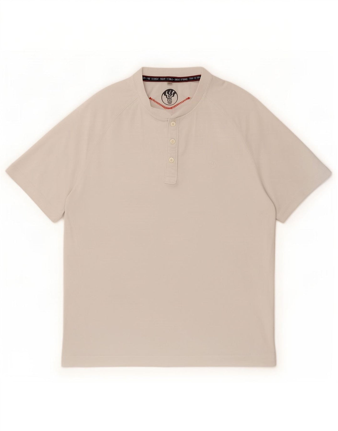 Fat Face Bărbați Tricou Top Medium Alb Bumbac