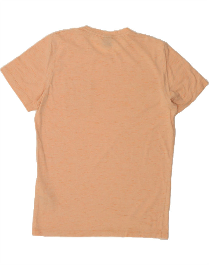 JACK & JONES Mens T-Shirt Top Medium Orange Flecked Cotton Vintage Jack & Jones and Second-Hand Jack & Jones from Messina Hembry 