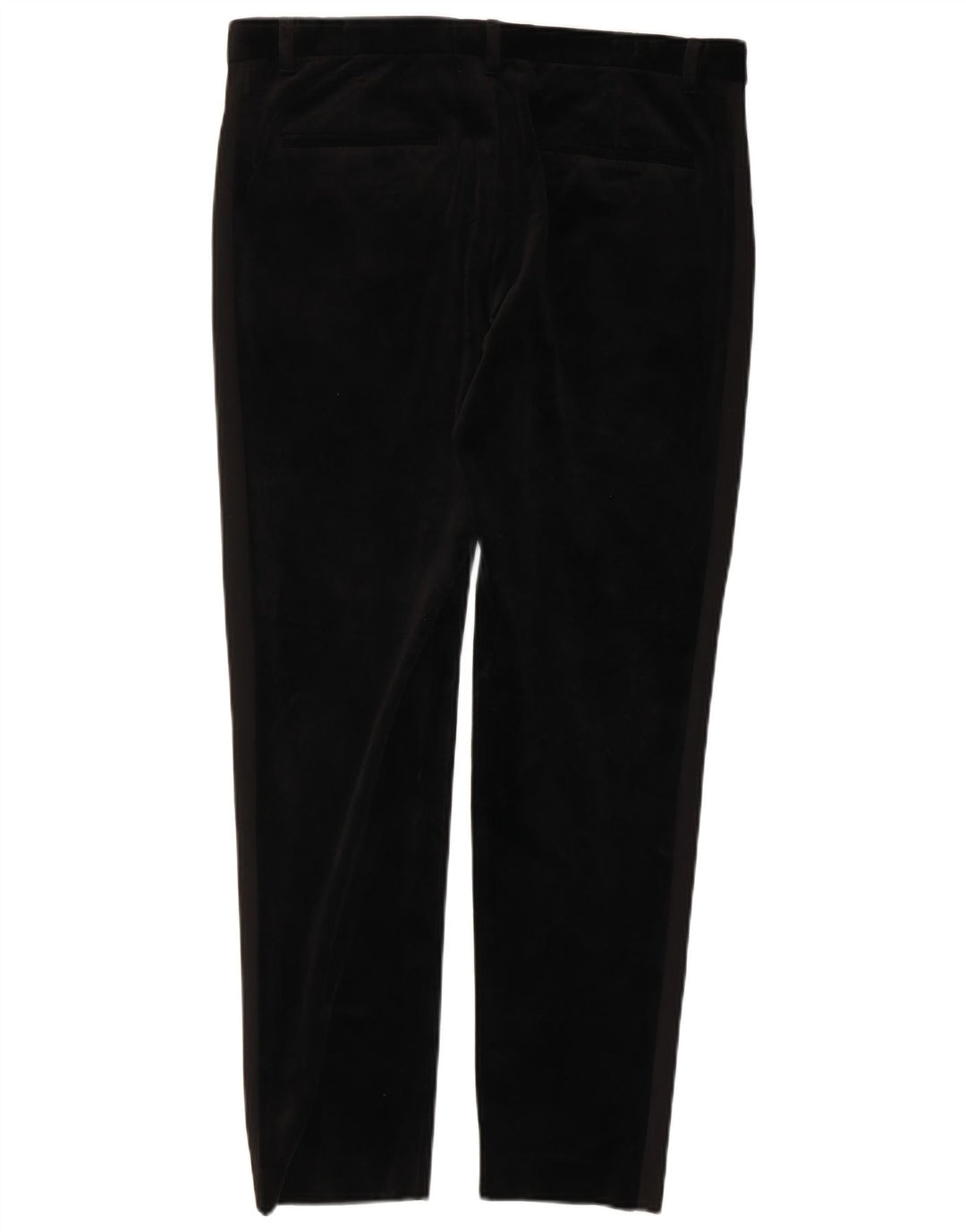 Zara Womens Slim Chino Trousers EU 40 Medium W31 L28 Black Viscose