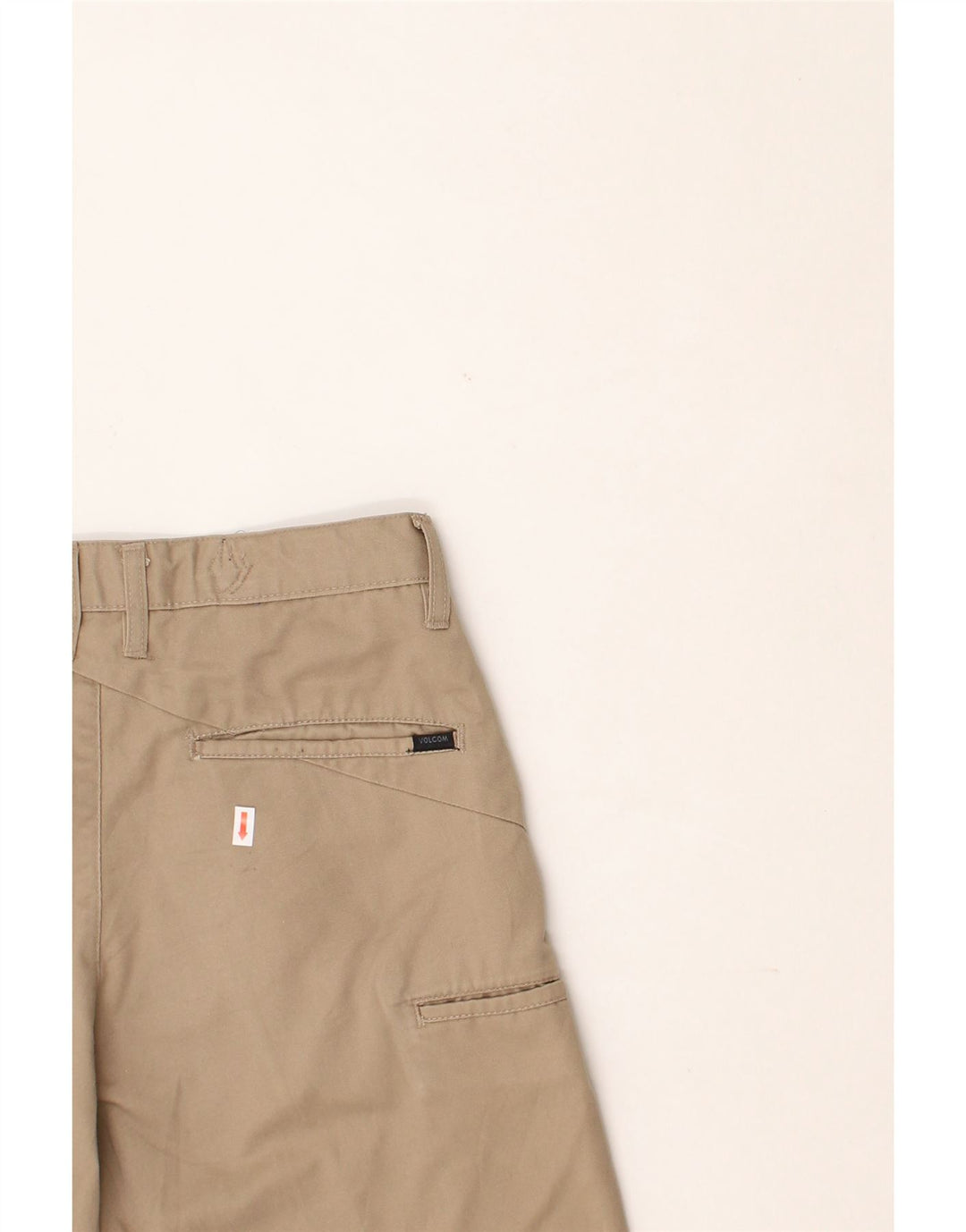 VOLCOM Mens Cargo Shorts W28 Small Beige Vintage Volcom and Second-Hand Volcom from Messina Hembry 