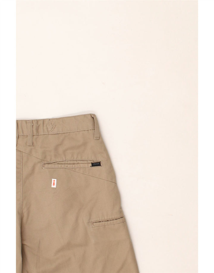 VOLCOM Mens Cargo Shorts W28 Small Beige Vintage Volcom and Second-Hand Volcom from Messina Hembry 