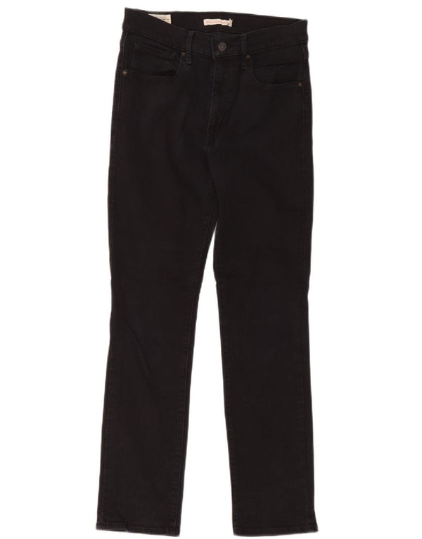 Jeans Levi's da donna 724 super skinny a vita alta W30 L30 cotone nero