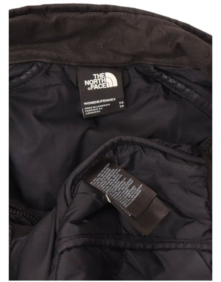 THE NORTH FACE Womens Padded Jacket UK 6 XS Black Polyester