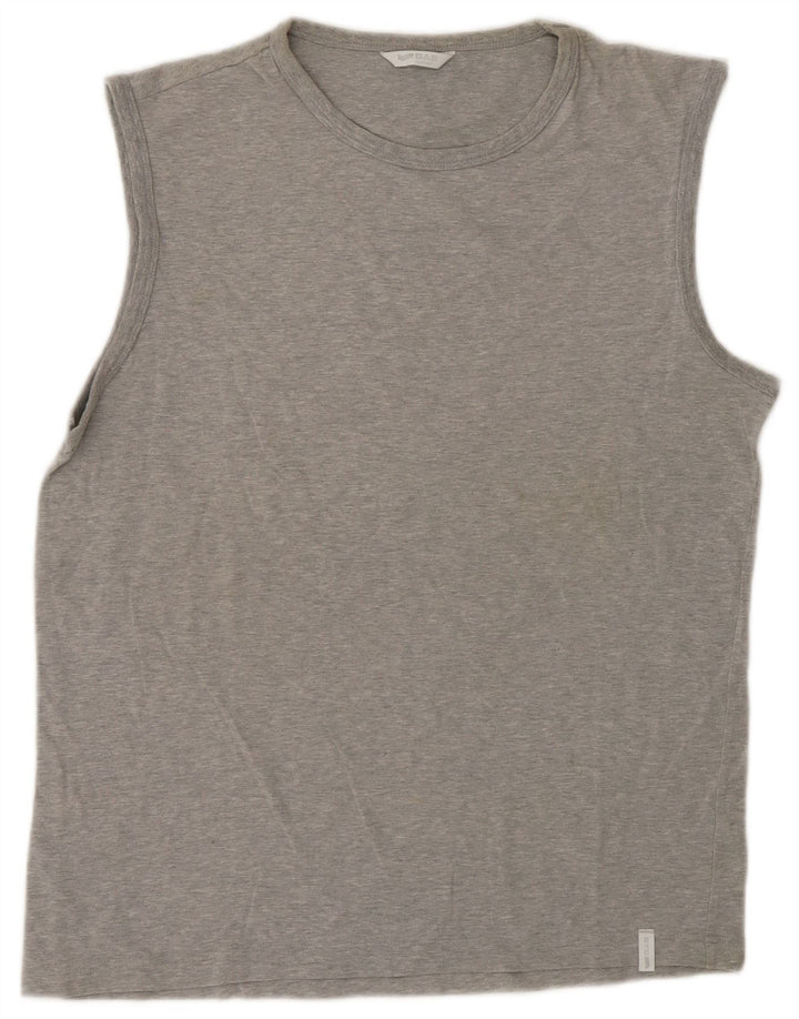 Levi's Débardeur Large Homme Gris Moucheté Coton