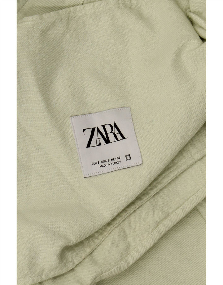 Ανδρικό πουκάμισο Zara μικρό πράσινο