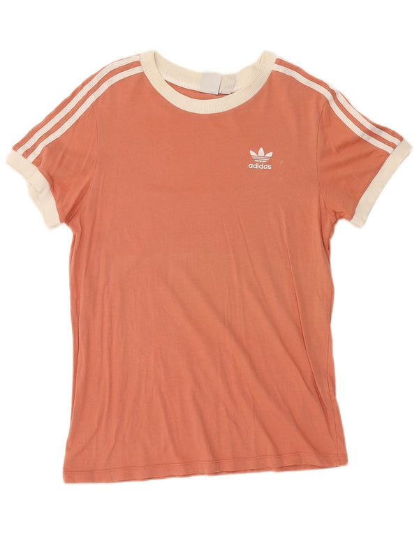 Adidas Dame T-Shirt Top UK 8 Small Pink
