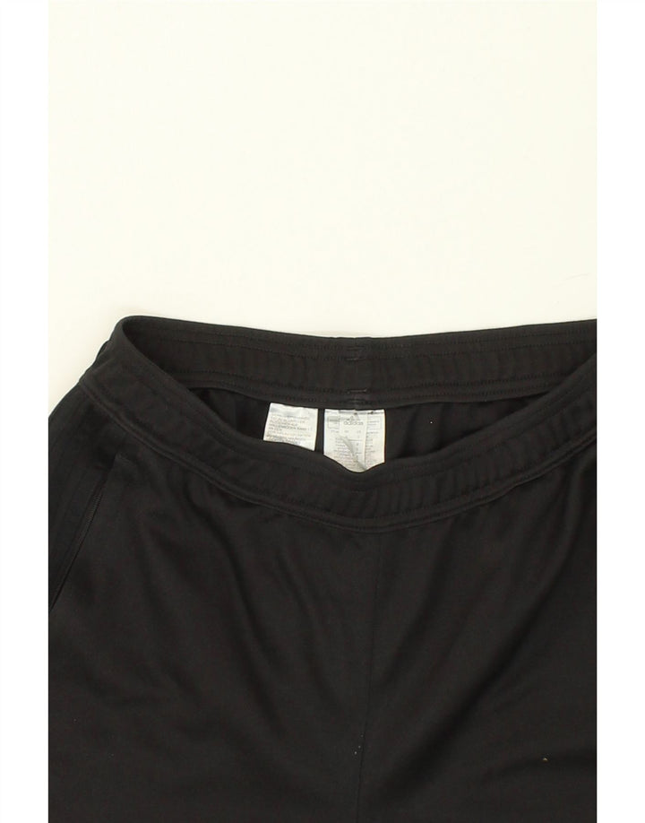 ADIDAS Womens Tracksuit Trousers UK 10 Small Black Polyester Vintage Adidas and Second-Hand Adidas from Messina Hembry 