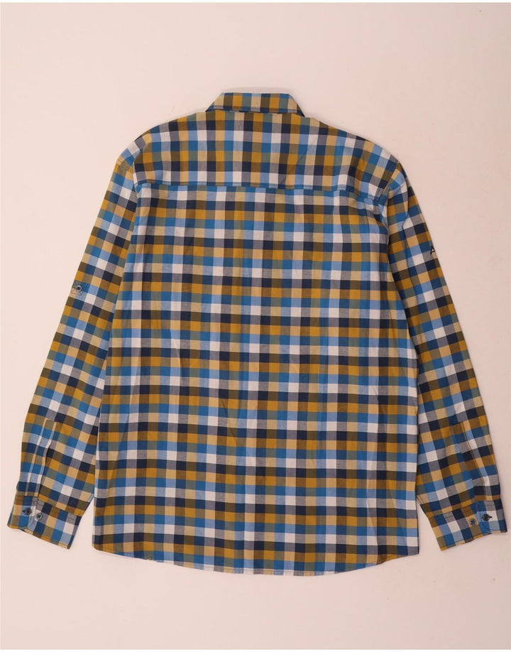 Schoffel Mens Shirt Large Multicoloured Check Cotton