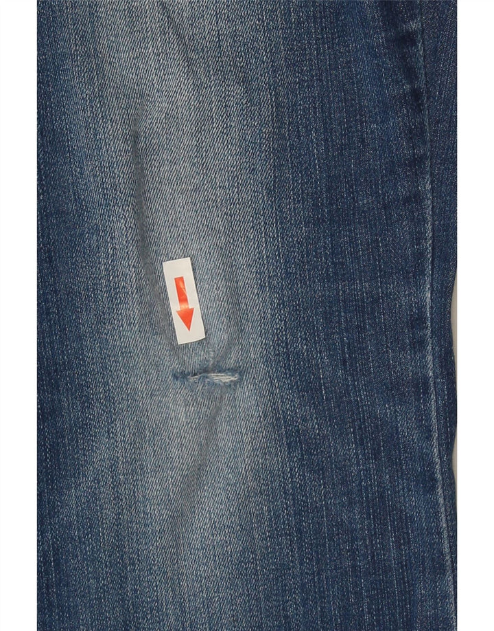 Levi's Womens 715 Bootcut Jeans W32 L32 Blue Cotton
