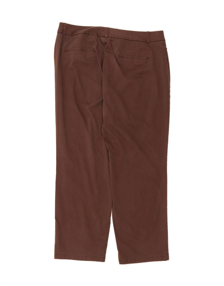DOCKERS Womens Straight Casual Trousers  W38 L30 Brown Vintage Dockers and Second-Hand Dockers from Messina Hembry 