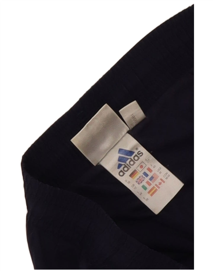 Adidas Womens Tracksuit Trousers UK 12 Medium Navy Blue Polyester
