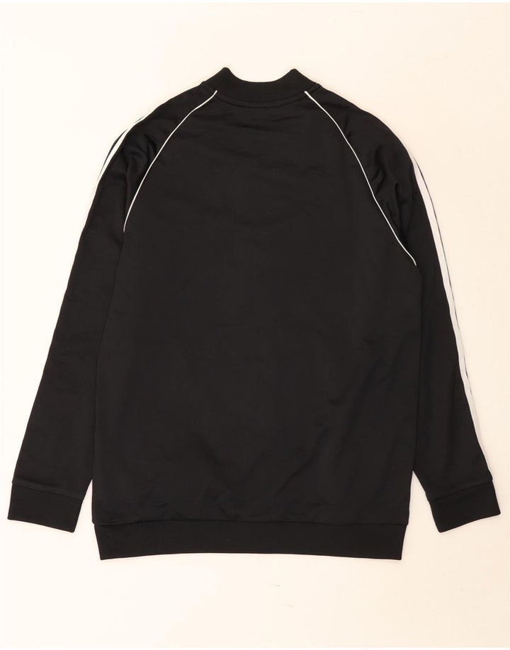 Giacca Top della tuta da ragazzo Adidas 15-16 anni in poliestere nero