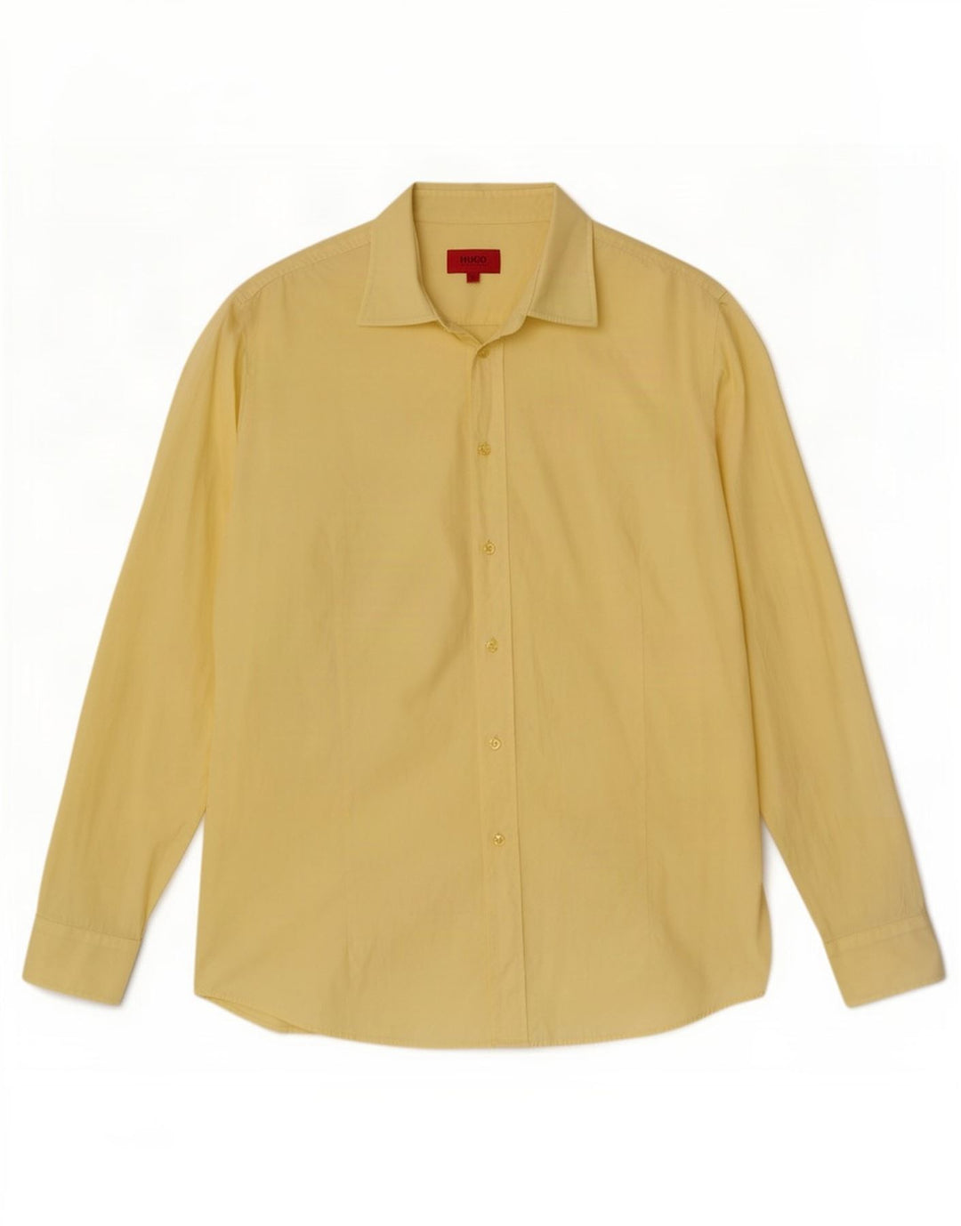Hugo Boss Chemise Homme XL Jaune Coton
