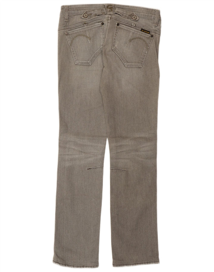 G-Star Womens Slim Jeans W26 L29 Grey Cotton