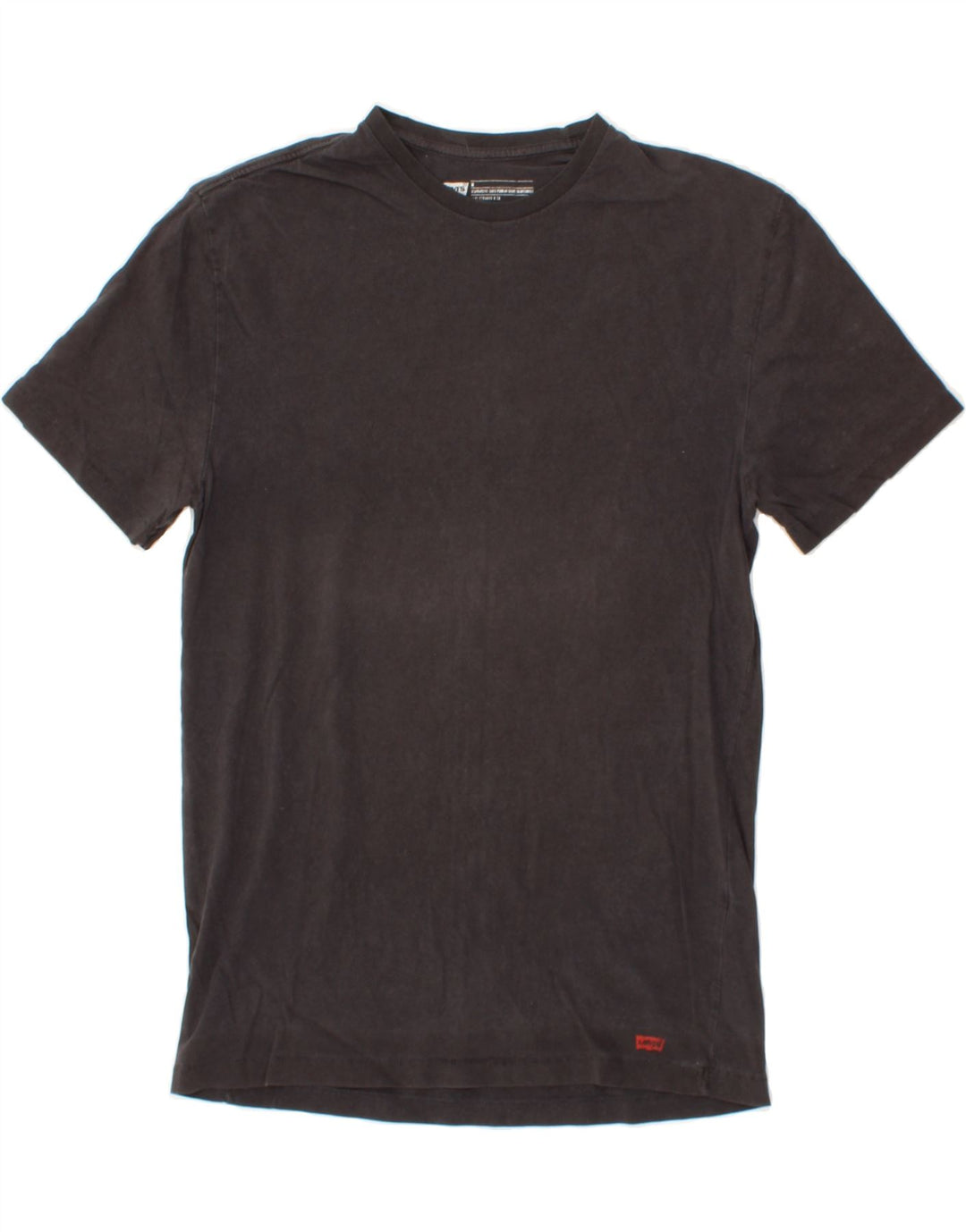 LEVI'S Womens T-Shirt Top UK 12 Medium Black Cotton Vintage Levi's and Second-Hand Levi's from Messina Hembry 